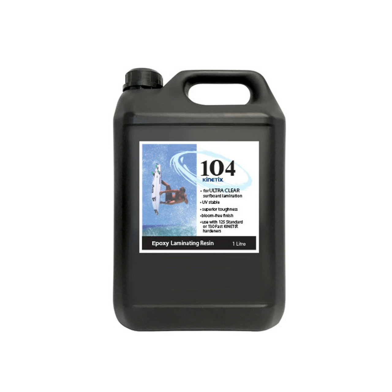Kinetix 104 Epoxy Laminating Resin 1L: Ultra Clear 3 Kinetix 104 Epoxy Laminating Resin 1L: Ultra Clear