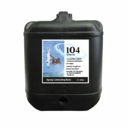 Kinetix 104 Epoxy Laminating Resin 20L: Ultra Clear
