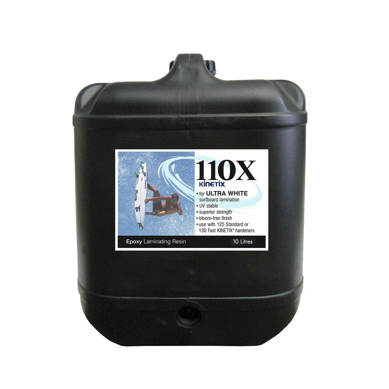 Kinetix 110 Epoxy Laminating/Filler Resin 10L: Ultra Bright 3 Kinetix 110 Epoxy Laminating/Filler Resin 10L: Ultra Bright