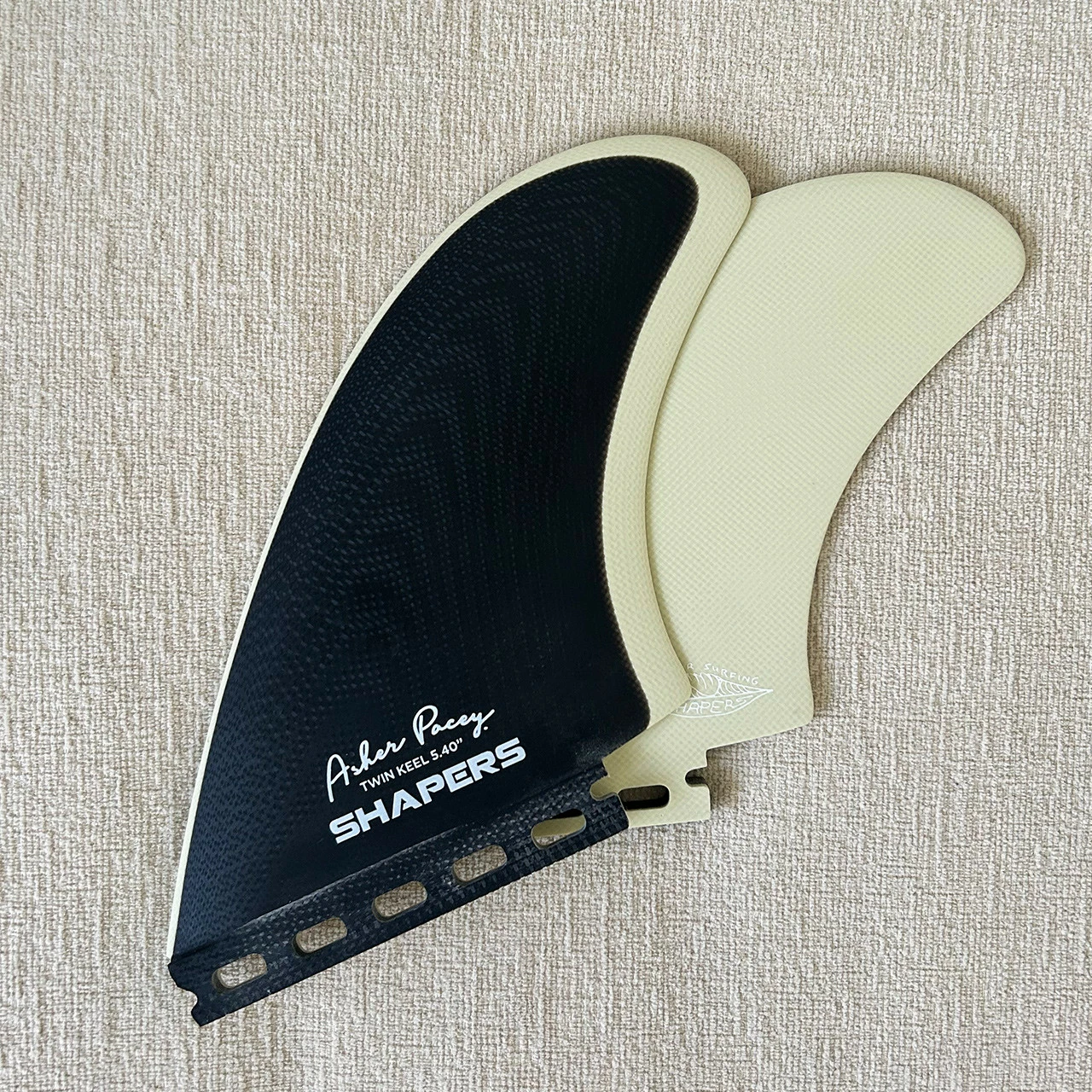 Asher Pacey: 5.40" Twin Keel - Black & Tan 4 Asher Pacey: 5.40" Twin Keel - Black & Tan - Image 2