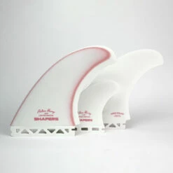 Asher Pacey 5.59" Twin Fin Set - Dusty Pink -Surf Sales Shop 579 asher coralwhite singletab 1 38236.1667780310