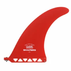 9" Classic Series Longboard Fin - Light Red