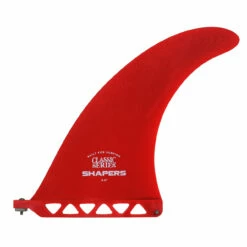 9" Classic Series Longboard Fin - Dark Red