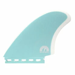 Shapers X Album - Modern Keel Twin Fin Set - Blue White