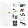 Blank And Material Kit: LONGBOARD -Surf Sales Shop Blank Pu Longboard Kit 96725.1667278174