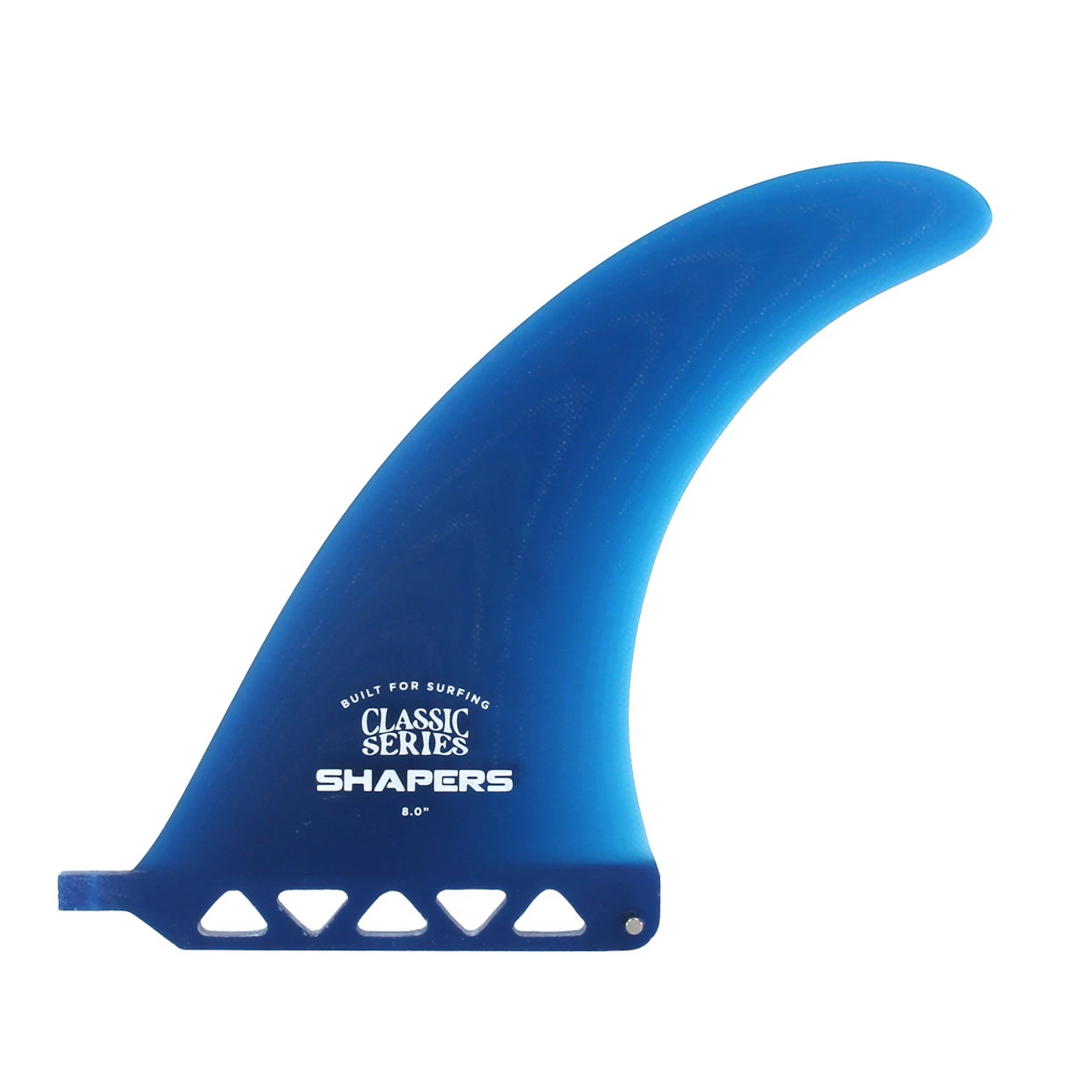 8" Classic Series Longboard Fin - Translucent Blue 3 8" Classic Series Longboard Fin - Translucent Blue
