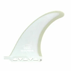 8" Classic Series Longboard Fin - White Nude