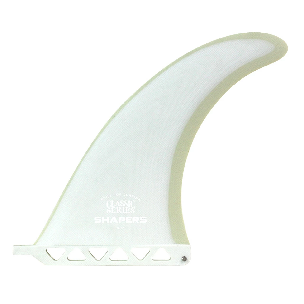 9" Classic Series Longboard Fin - White Nude 3 9" Classic Series Longboard Fin - White Nude