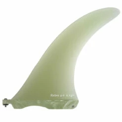 SALE: 9.75" Retro 69 Box Fin - Translucent Natural