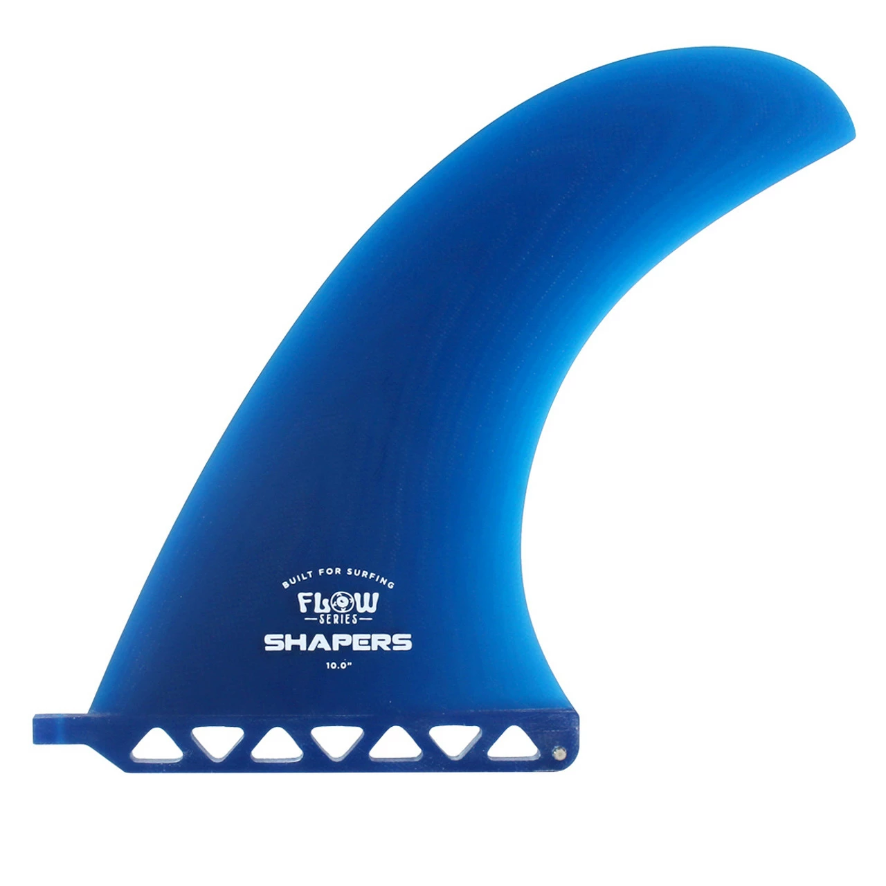 10" Flow Series Longboard Fin - Translucent Blue 3 10" Flow Series Longboard Fin - Translucent Blue