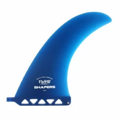 9" Flow Series Longboard Fin - Translucent Blue