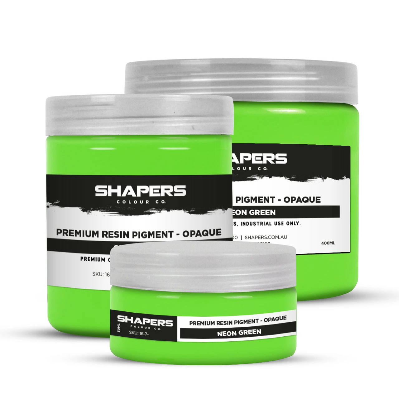 Resin Pigment - Opaque - Neon Green 3 Resin Pigment - Opaque - Neon Green