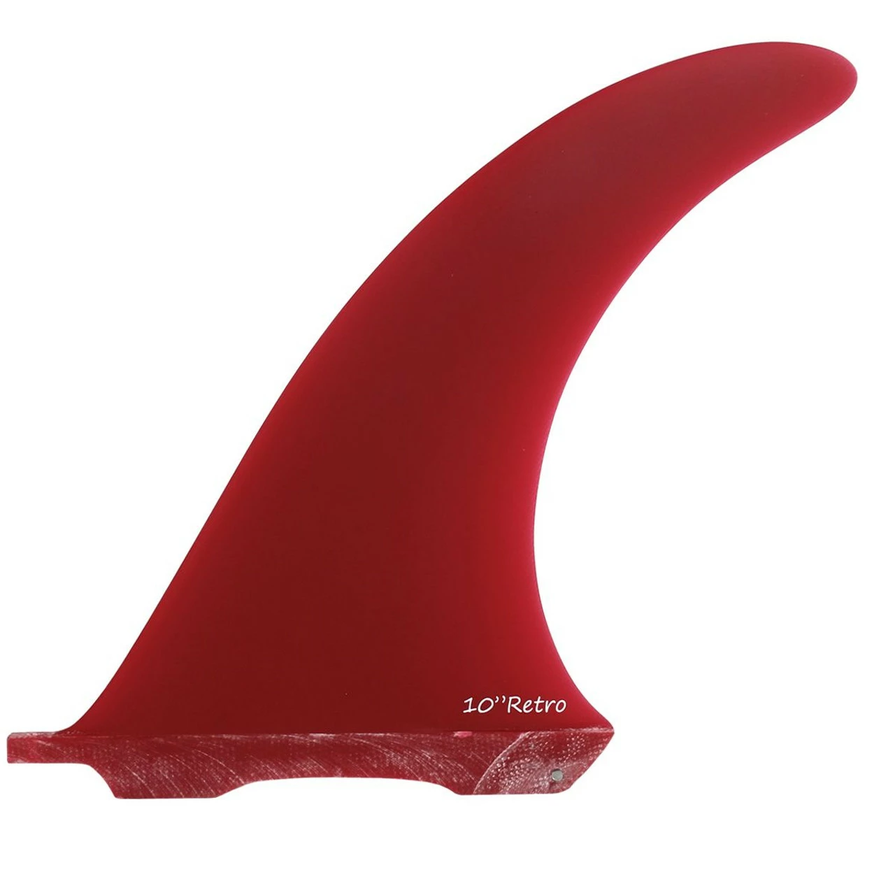 SALE: 10" Retro Box Fin - Solid Red 3 SALE: 10" Retro Box Fin - Solid Red