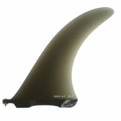 SALE: 10.5" Retro 69 Box Fin - Translucent Smoke