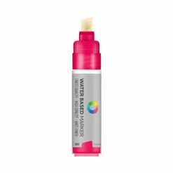 Water Based 8.0mm Chisel Tip Marker - Quinacridone Magenta