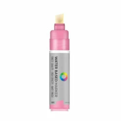 Water Based 8.0mm Chisel Tip Marker - Quinacridone Rose