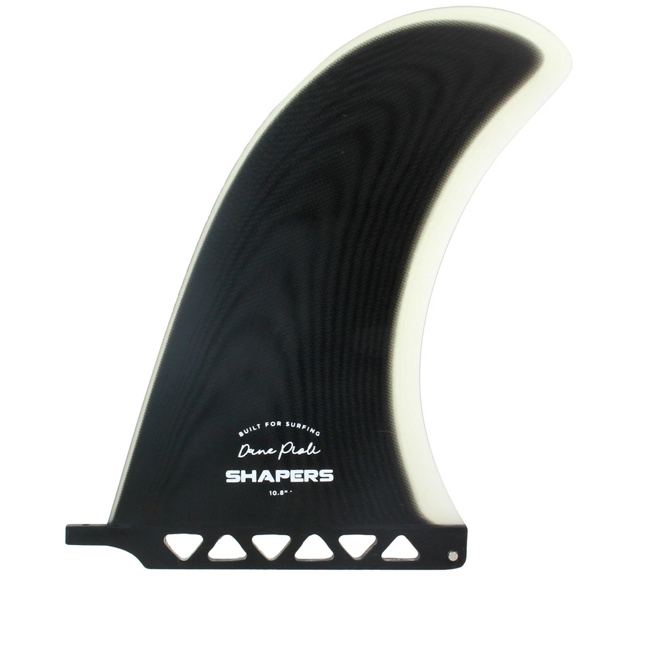 10.8" Dane Pioli Longboard Fin- Black Clear 3 10.8" Dane Pioli Longboard Fin- Black Clear