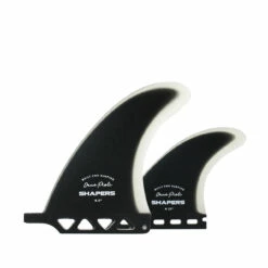 6" Dane Pioli Longboard Fin- Single Tab - Black Clear