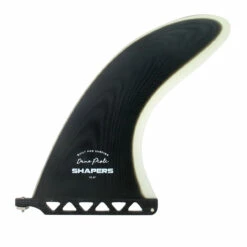 10" Dane Pioli Longboard Fin - Black Clear