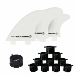 PROMO: Fibreflex Five Fin Production Set - Dual Tab -Surf Sales Shop m fivefin black 46859.1642982397