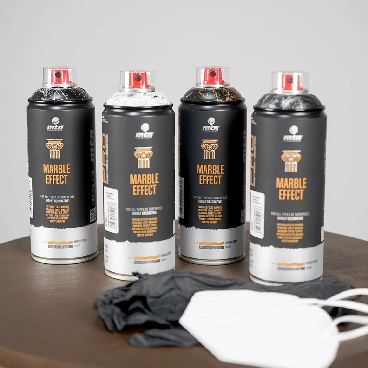 400ml Spray Paint - Marble Effect Black 4 400ml Spray Paint - Marble Effect Black - Image 2