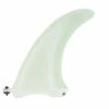 SALE: 7.5" Glass Box Fin - Solid Off White