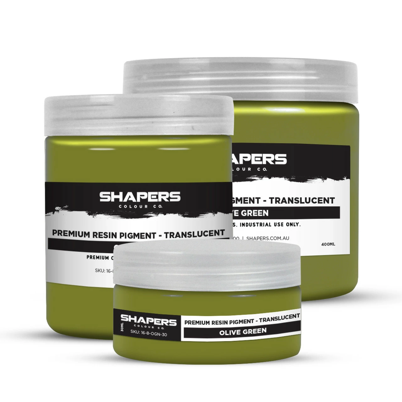 Resin Pigment - Translucent - Olive Green 3 Resin Pigment - Translucent - Olive Green