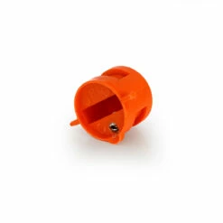 Dual Tab Fin Plug Set - Thruster Orange -Surf Sales Shop orange dual tab plug single 27360.1642638852