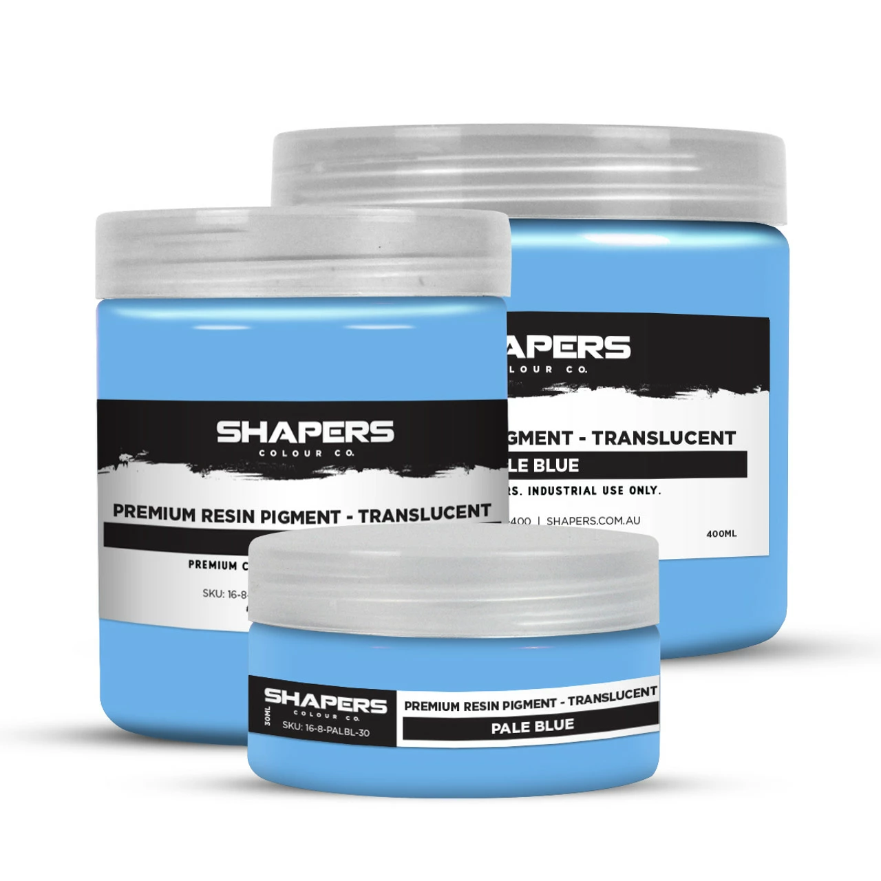 Resin Pigment - Translucent - Pale Blue 3 Resin Pigment - Translucent - Pale Blue