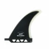 6.5" Rage Series Longboard Fin - Black Clear