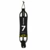 7ft Regular Leash - Black -Surf Sales Shop shapers leash 7reg bk 51555 42772.1525413733