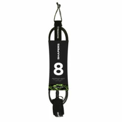 8ft Regular Leash - Black
