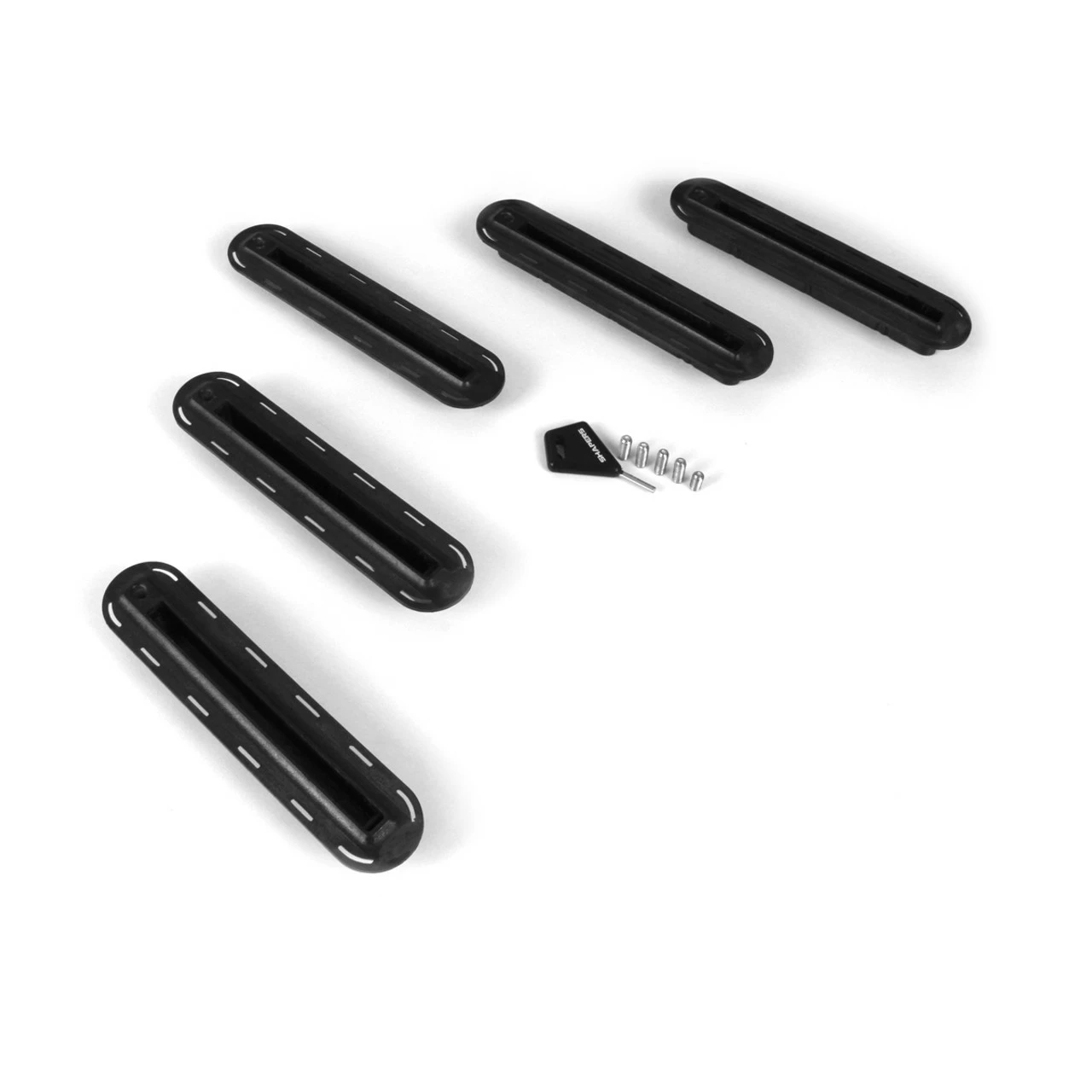 Single Tab Box - Five Fin Set Black 3 Single Tab Box - Five Fin Set Black