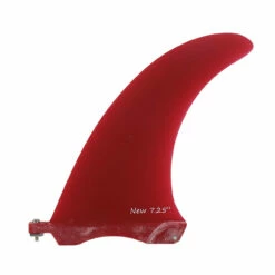 SALE: 7.25" New Box Fin - Solid Red