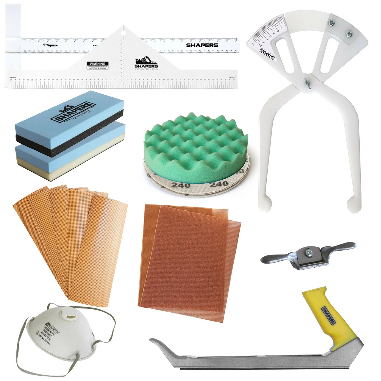 Starter Surfboard Shaping Tool Kit 3 Starter Surfboard Shaping Tool Kit