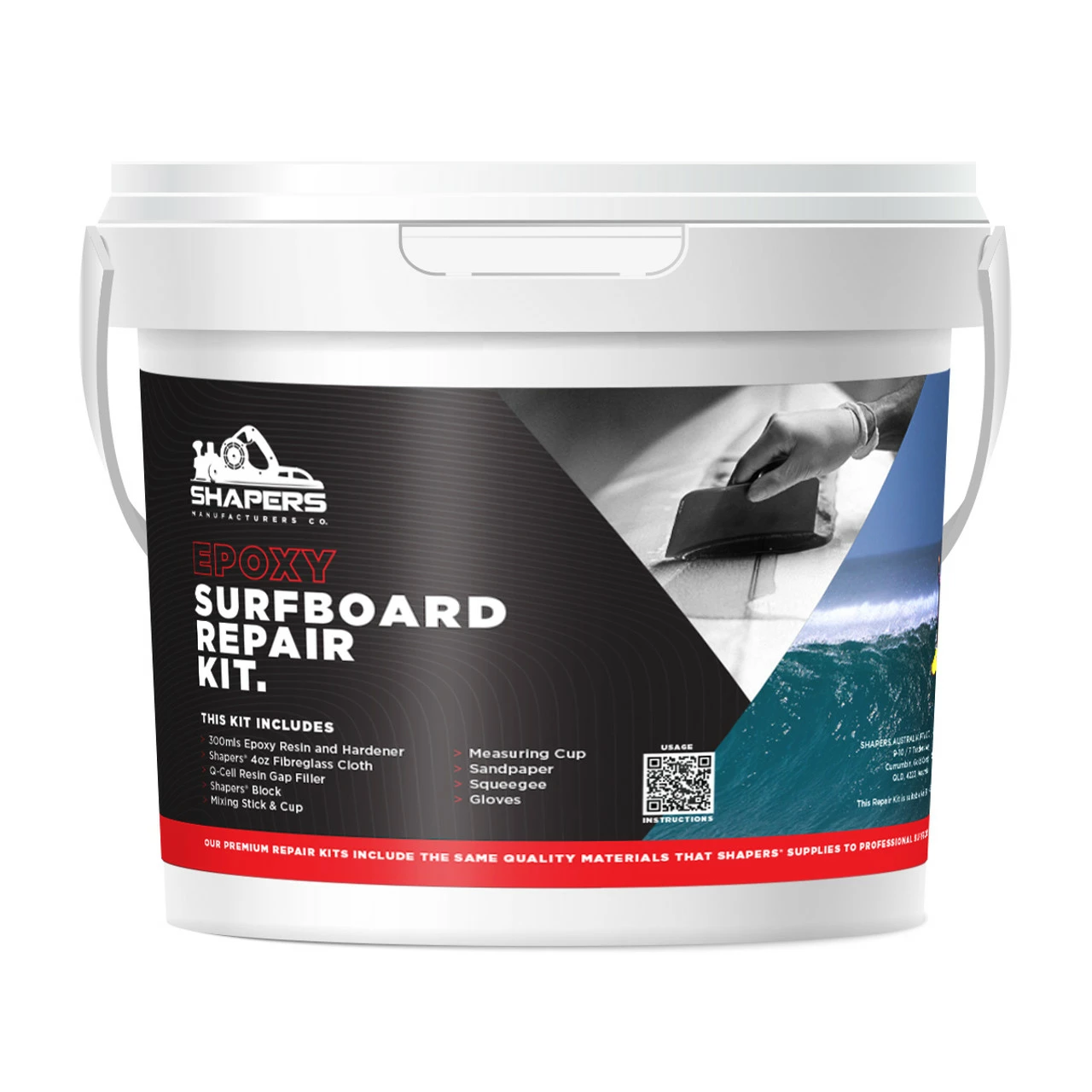 Epoxy Surfboard Repair Kit 3 Epoxy Surfboard Repair Kit